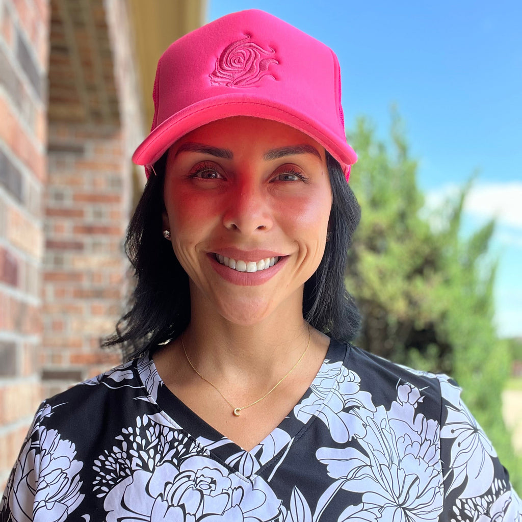 Hot Pink Trucker Hat