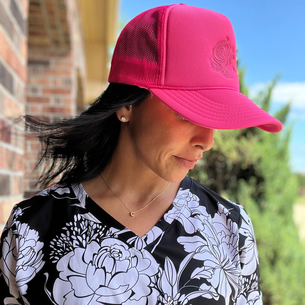 Hot Pink Trucker Hat