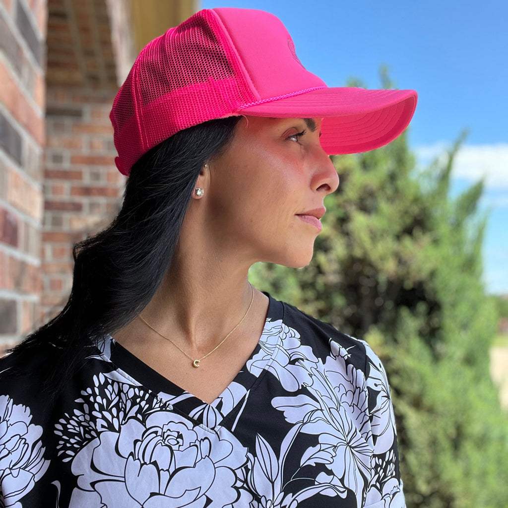 Hot Pink Trucker Hat