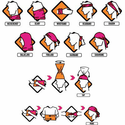 Wild Rose Army Multifunctional UPF50+ Buff