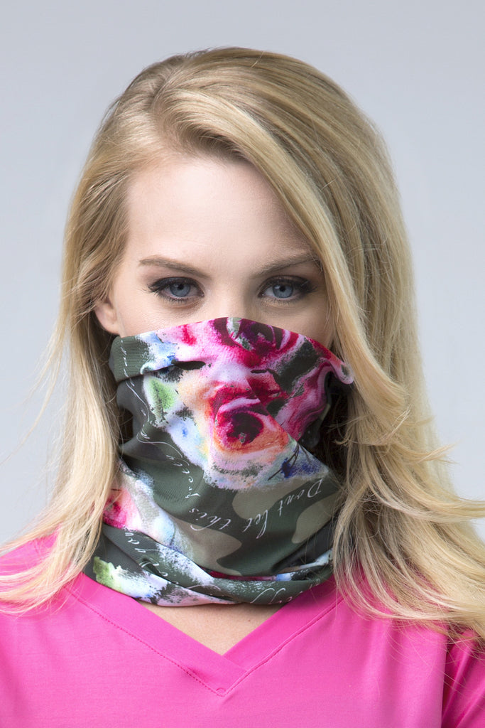 Wild Rose Army Multifunctional UPF50+ Buff