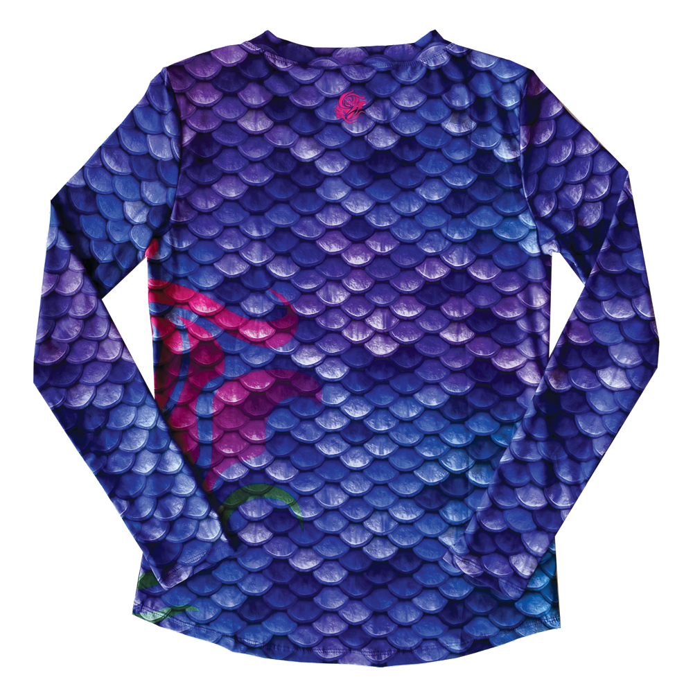 Mermaid UPF50+ V-Neck