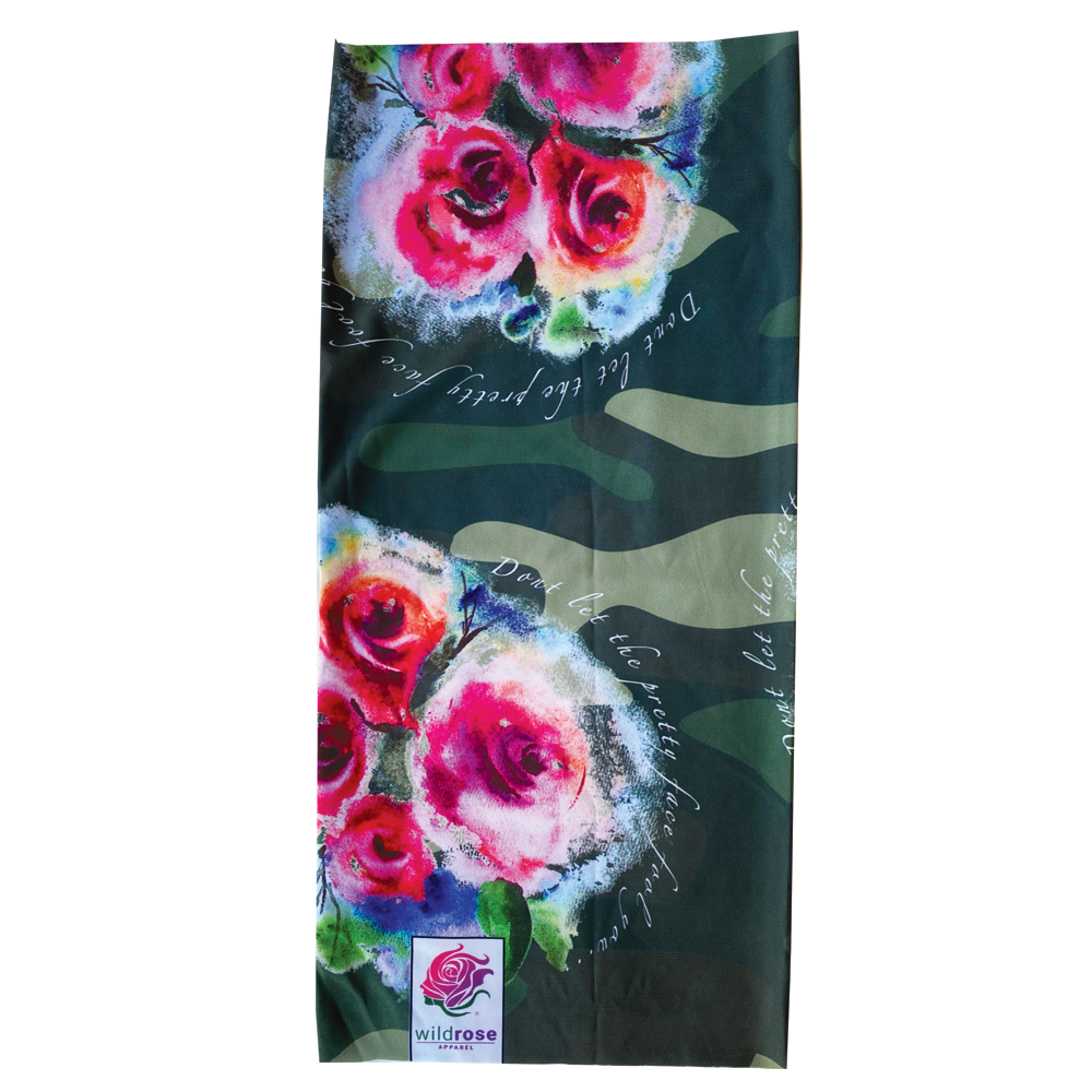 Wild Rose Army Multifunctional UPF50+ Buff