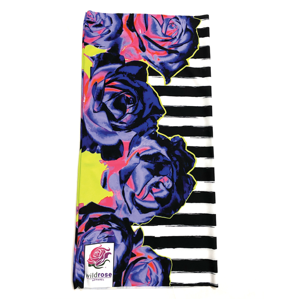 Neon Rose Purple Multifunctional UPF50+ Buff