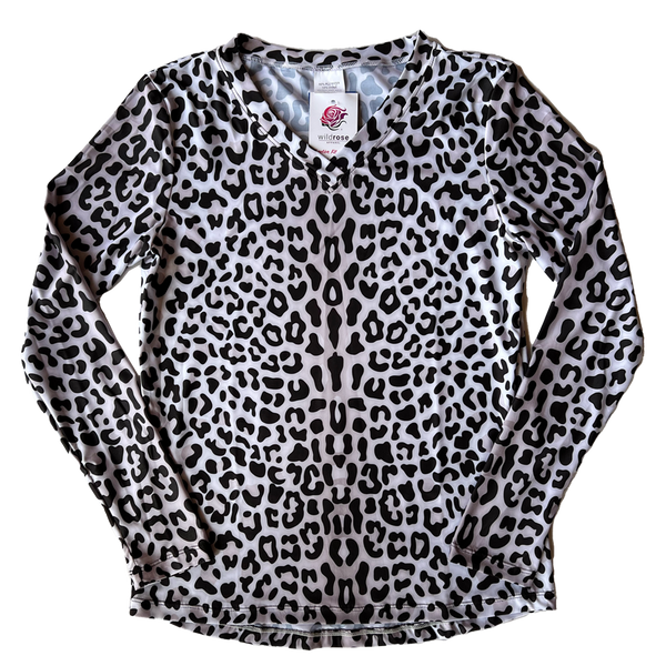 WOODBLOCK LEOPARD SWEAT セットアップ　上XL 下L TShirt-14660_Brown_Print-