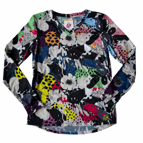 Blue Coral UPF50+ V-Neck