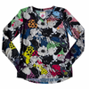Pretty In Poppy UPF50+ V-Neck